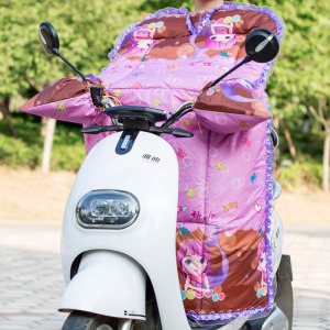 冬季电动摩托车挡风罩棉 span class=h>保暖 /span>双面 span class=h