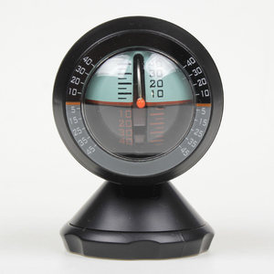 汽车用车载指南针平衡仪 汽车水平仪坡度仪越
