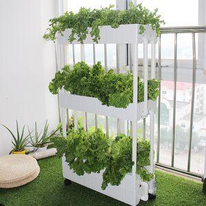 阳台无土栽培蔬菜种植机水培设备立体花盆种菜