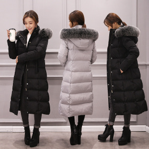 断码处理羽绒服中长款女士轻薄修身女士外套反季清仓特价女装冬装