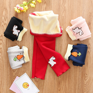 女宝宝冬装2018新款秋季女童加厚棉袄小公主