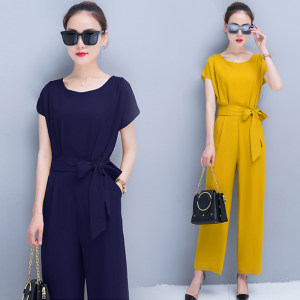 高腰短袖连体裤专场