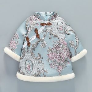 0-1一岁女宝宝冬装冬天衣服棉袄棉服背带裤2婴