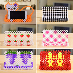  span class=h>手工 /span>串珠手机支架材料包编织新款diy串珠 span