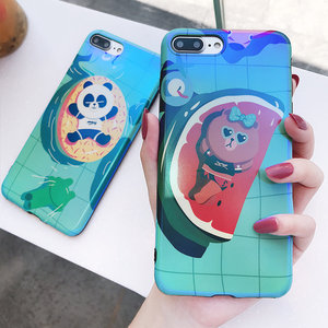 小熊猫iphone7创意手机壳iphone8全包8P防摔