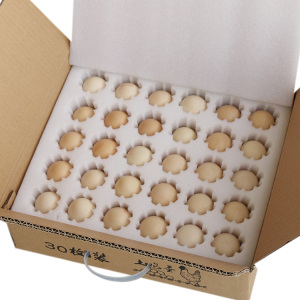 鸡蛋托防震 span class=h>包装盒 /span>放鸭鸡蛋的珍珠棉塑料托快递