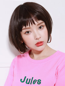 波波头发型短发图片