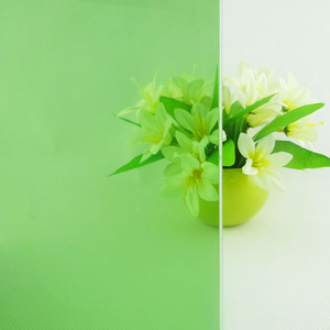 浅绿色玻璃膜效果图图片