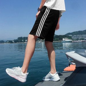 短裤男夏季男生五分裤男夏天宽松工装纯色休闲