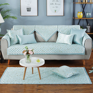 三人沙发巾套装图片