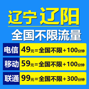 陕西省联通不限无限流量手机上网大王卡米粉卡