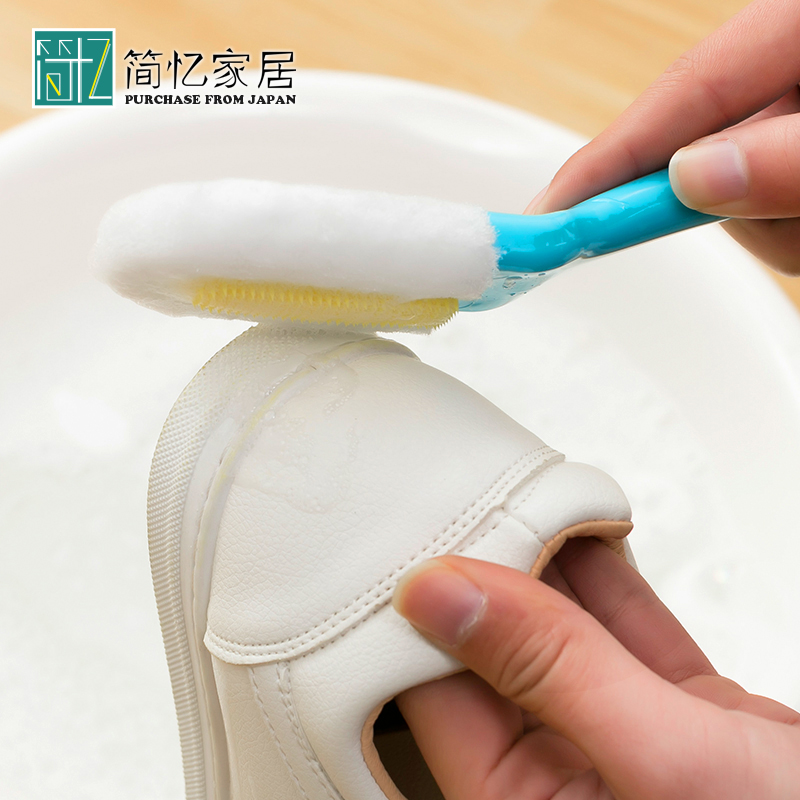 日本LEC刷鞋刷子软毛鞋刷清洁多功能家用起泡鞋刷擦鞋洗鞋专用刷