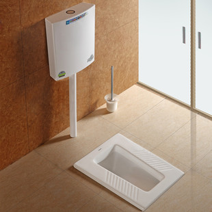 摩泊尔卫生间大号蹲便器蹲坑式家用水箱套装厕所大便池盆蹬坑马桶