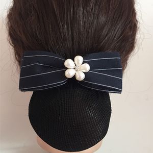 韩版隐形发网套盘头发细网空姐护职业头花网兜