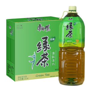 康师傅绿茶2l*6瓶整箱饮料江浙沪皖包邮