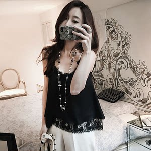 【雪纺白色背心女百搭价格】最新雪纺白色背心