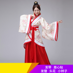 璇玑公主礼仪之邦古装舞蹈演出服装女改良广袖
