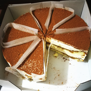 美国约翰丹尼提拉米苏蛋糕 下午茶生日蛋糕甜点咖啡厅用 10片/盒