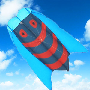 急旋风 2018新款大型成人软体 span class=h>风筝 /span> 知了蝉无骨