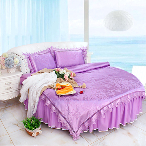 class=h>4件套 /span> span class=h>紫色 /span>公主蕾丝提花 span