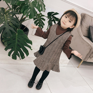 小女孩冬装女童套装裙图片
