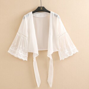 夏季真丝小披肩图片