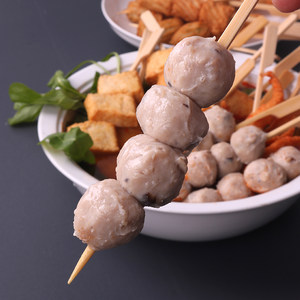 香菇贡丸关东煮图片