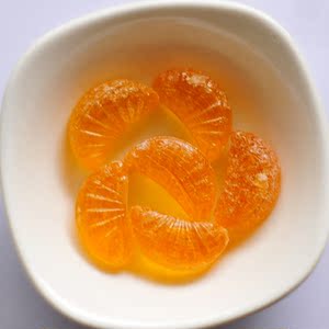桔子糖橘子糖橘子瓣散装糖果喜糖水果味 span class=h>硬糖 /span>2斤