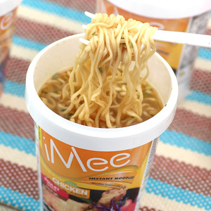 泰国imee艾米鸡肉味杯面65g 进口方便面免煮即食杯装