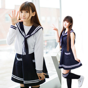校服水手服海军图片