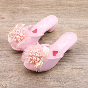 【女孩儿童高跟鞋拖鞋价格】最新女孩儿童高跟