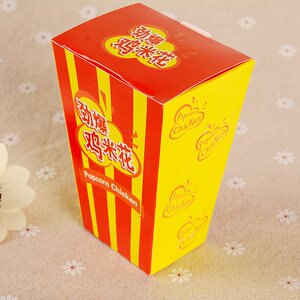 鸡米花包装盒批发免邮图片