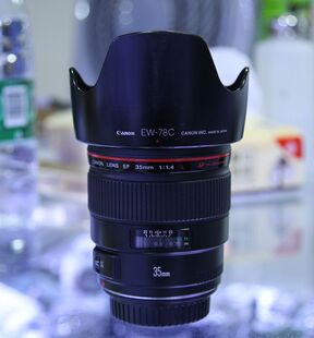 canon/佳能35mm f/1.4l镜头全画幅定焦二手支持17-55 85定 50定换