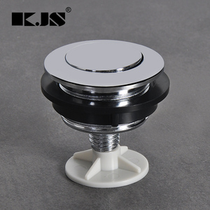 可洁士水箱配件按钮 span class=h>马桶 /span>坐便器按钮单按圆形