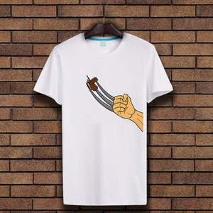 度影搞怪搞笑衣服 狼叔t恤 金刚爪子短袖 夏季大码 span class=h>男装