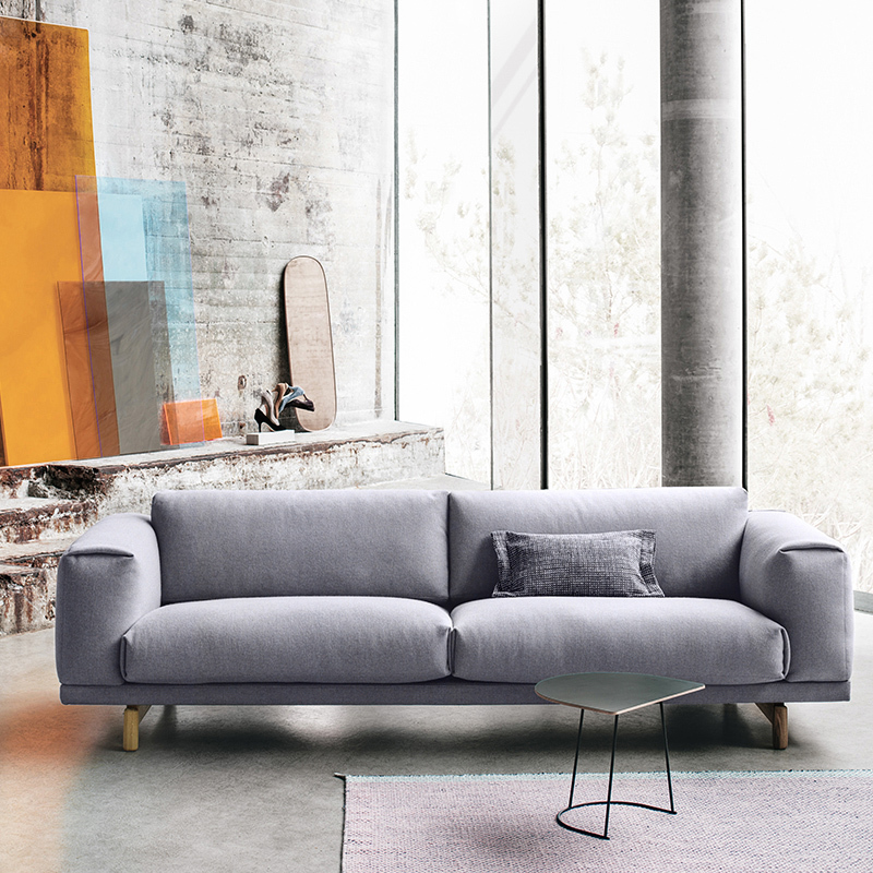 布艺沙发组合简约现代小户型三人位整装乳胶个性创意客厅沙发北欧