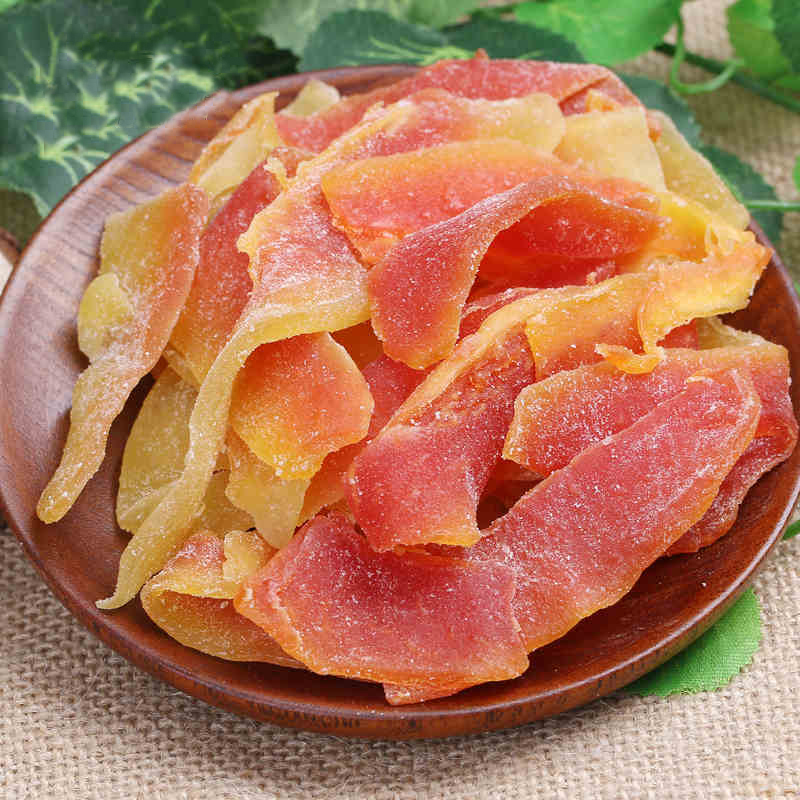 乐惑 木瓜干100g 蜜饯果脯酸甜水果干包邮