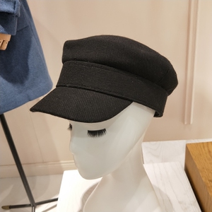 春夏时尚短檐平顶军帽欧美英伦潮牌鸭舌帽男女帽子angelababy同款