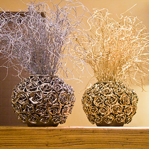 创意陶瓷玫瑰 span class=h>花瓶 /span>工艺品客厅电视柜艺术品摆设