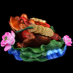 手工彩绘铜 span class=h>金蟾 /span>摆件蟾三足 span class=h>金蟾 