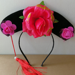 格格帽子成人图片