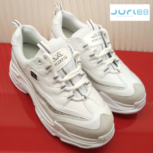 巨日休闲鞋816191女2018春季新款韩版单鞋系带平底鞋女鞋