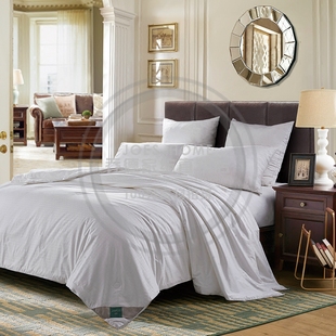 乔德家纺专柜正品钻石级二合一桑蚕丝被100%桑蚕丝100%长丝子母被