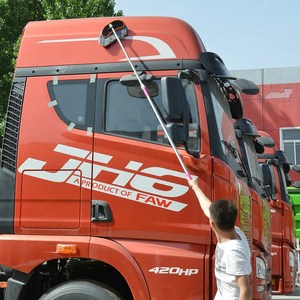 洗车拖把加长2米杆纯棉软毛擦大货车专用加粗加厚伸缩刷汽车用品