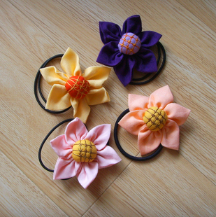 原创民族风布艺头花发圈 幼儿园公司出国礼品景区旅游区饰品批发