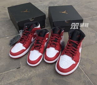 夥伴運動 air jordan 1 og bred toe aj1黑紅腳趾芝加哥 陰陽鴛鴦